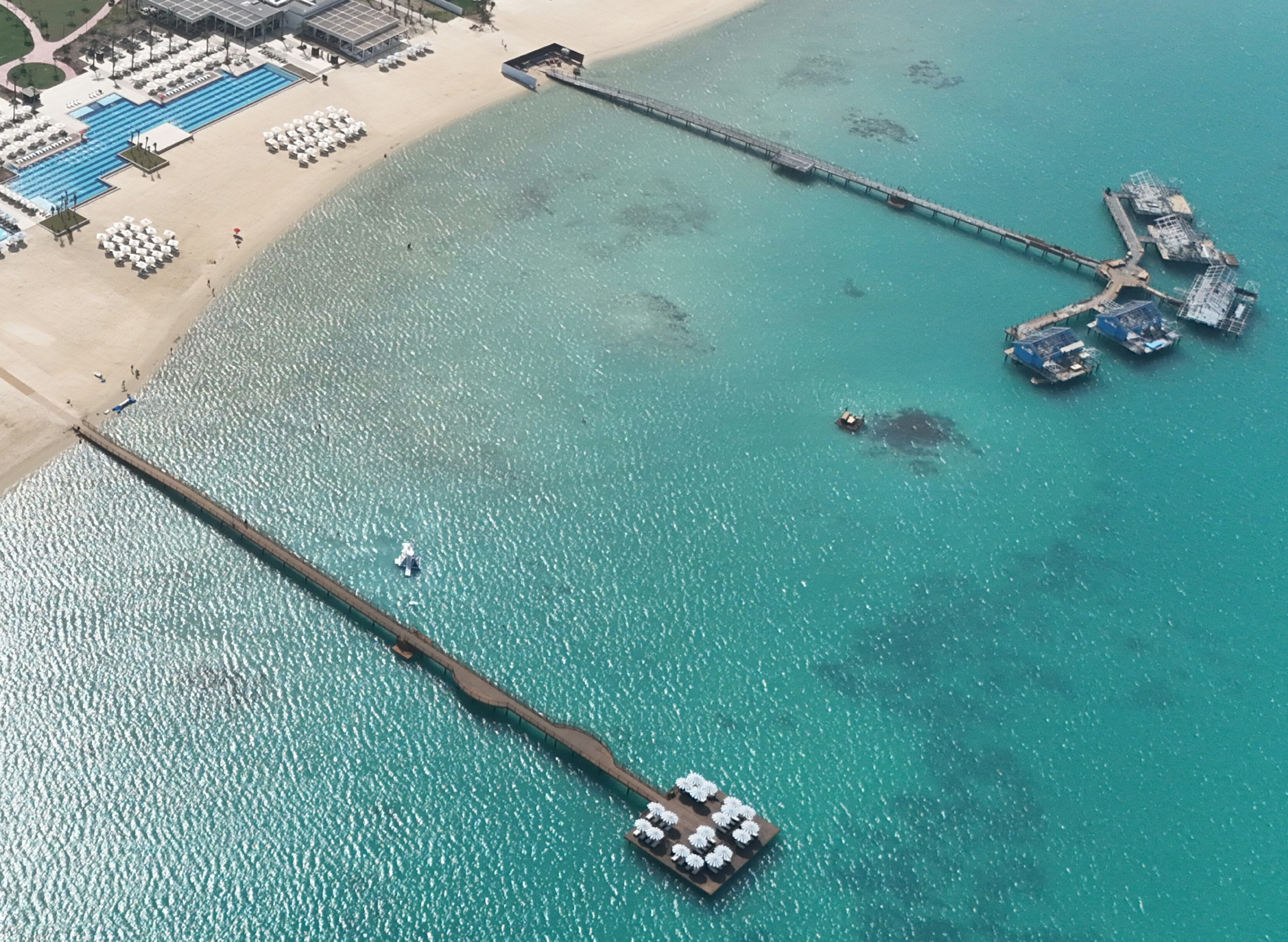 RIXOS marine villas project – offshore construction by Smart Design Engineering