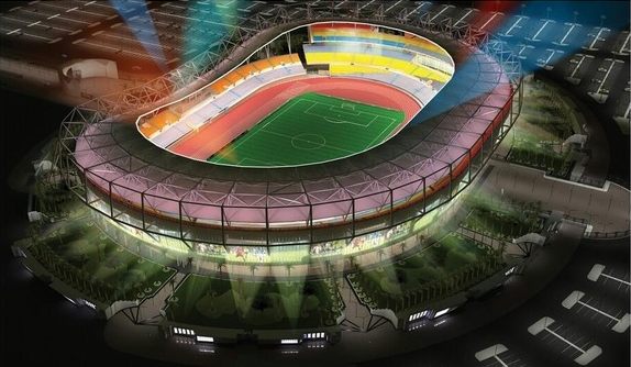استاد الأمير عبدالله الفيصل في جدة - التصميم الإنشائي للتعديلات على المنشأ